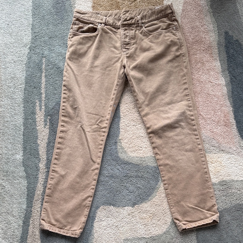 Brunello Cucinelli Tan Chinos